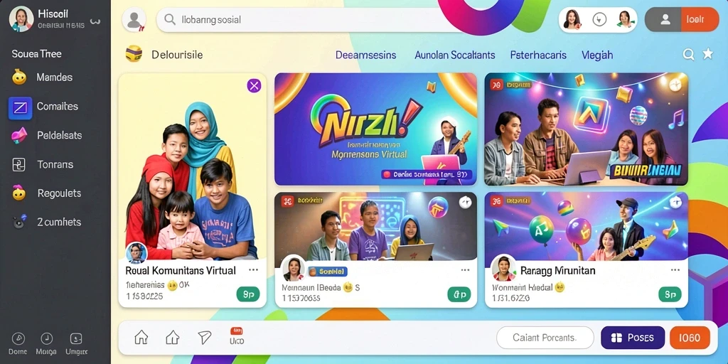 Tampilan antarmuka yang menarik dan mudah dinavigasi.