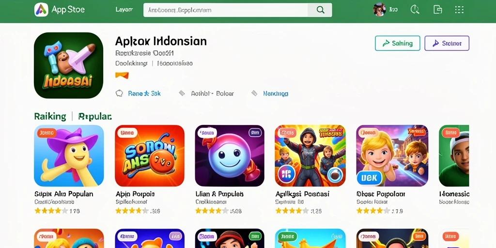 Tampilan grafis yang menawan dan menarik perhatian.