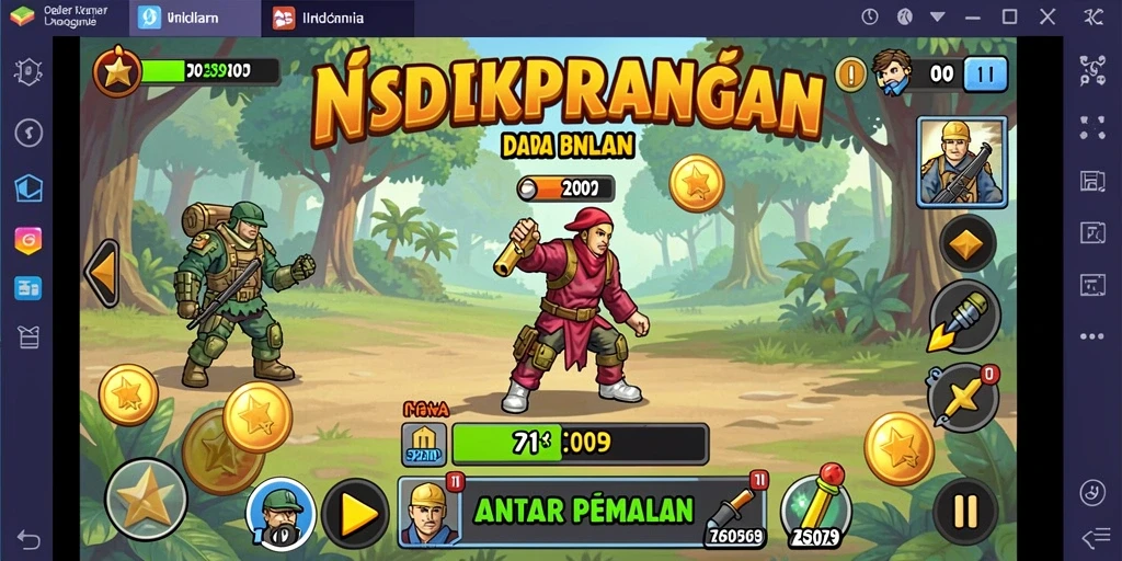 Tampilan antarmuka yang sederhana dan menarik.