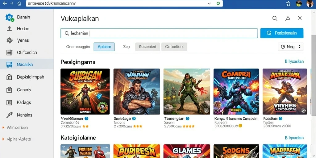 Tampilan antarmuka yang sederhana dan menarik.
