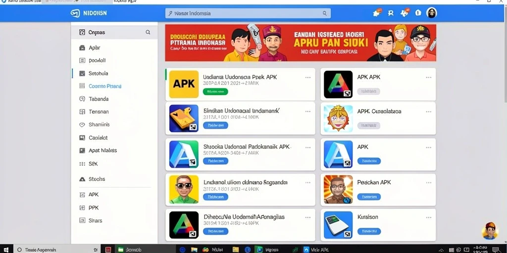 Tampilan permainan slot yang menarik dan berwarna.