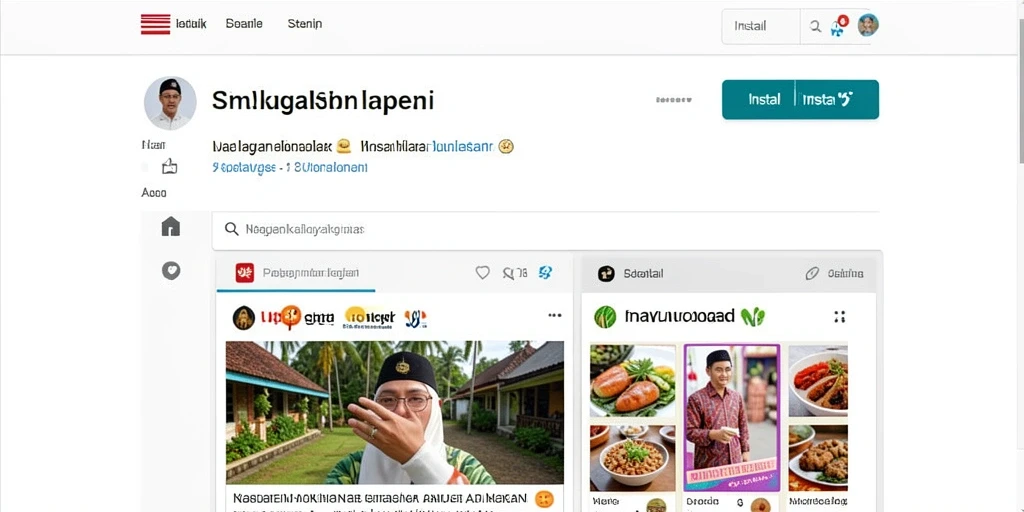 Tampilan antarmuka permainan yang menarik.