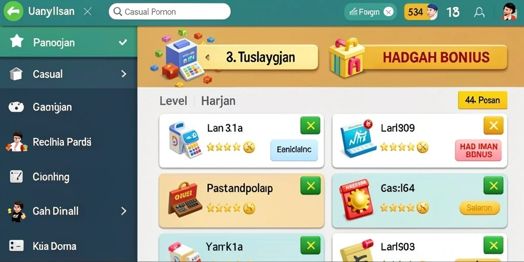 Tampilan menarik dan mudah dinavigasi.