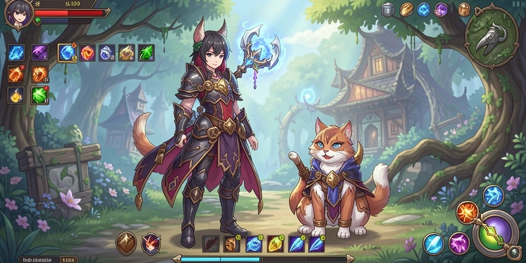 Screenshot aplikasi SVIP10 menampilkan menu permainan yang beragam.