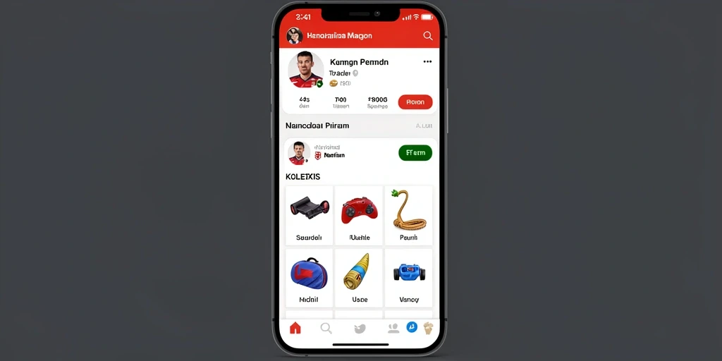 Tampilan antarmuka utama aplikasi UNTUNG88 yang menarik.